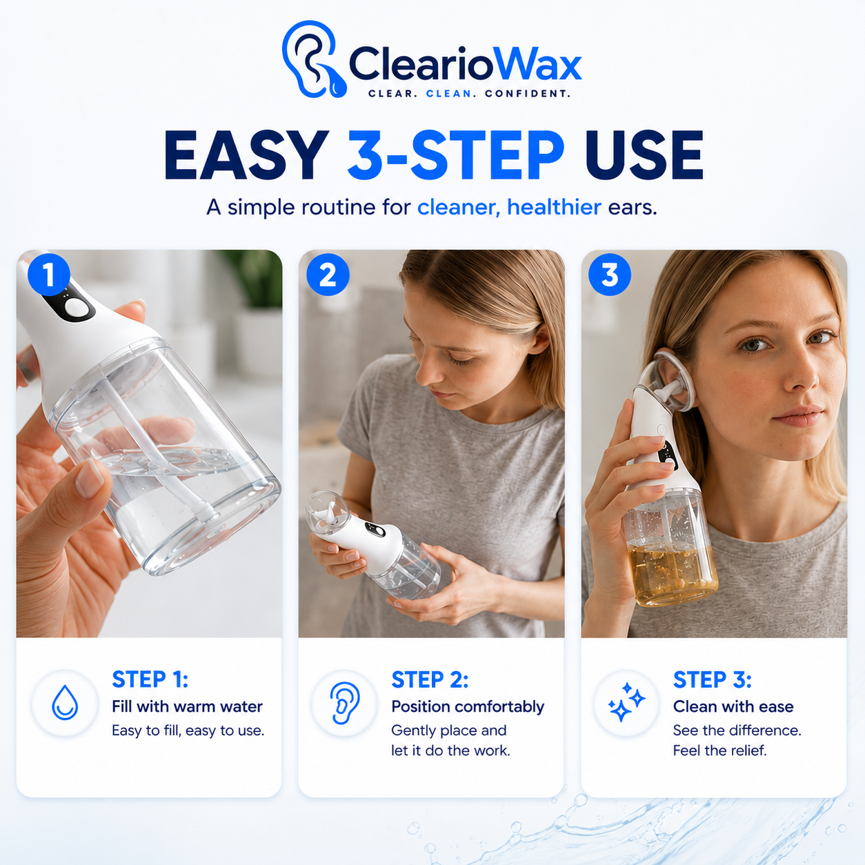 ClearioWax™ Ear Irrigator