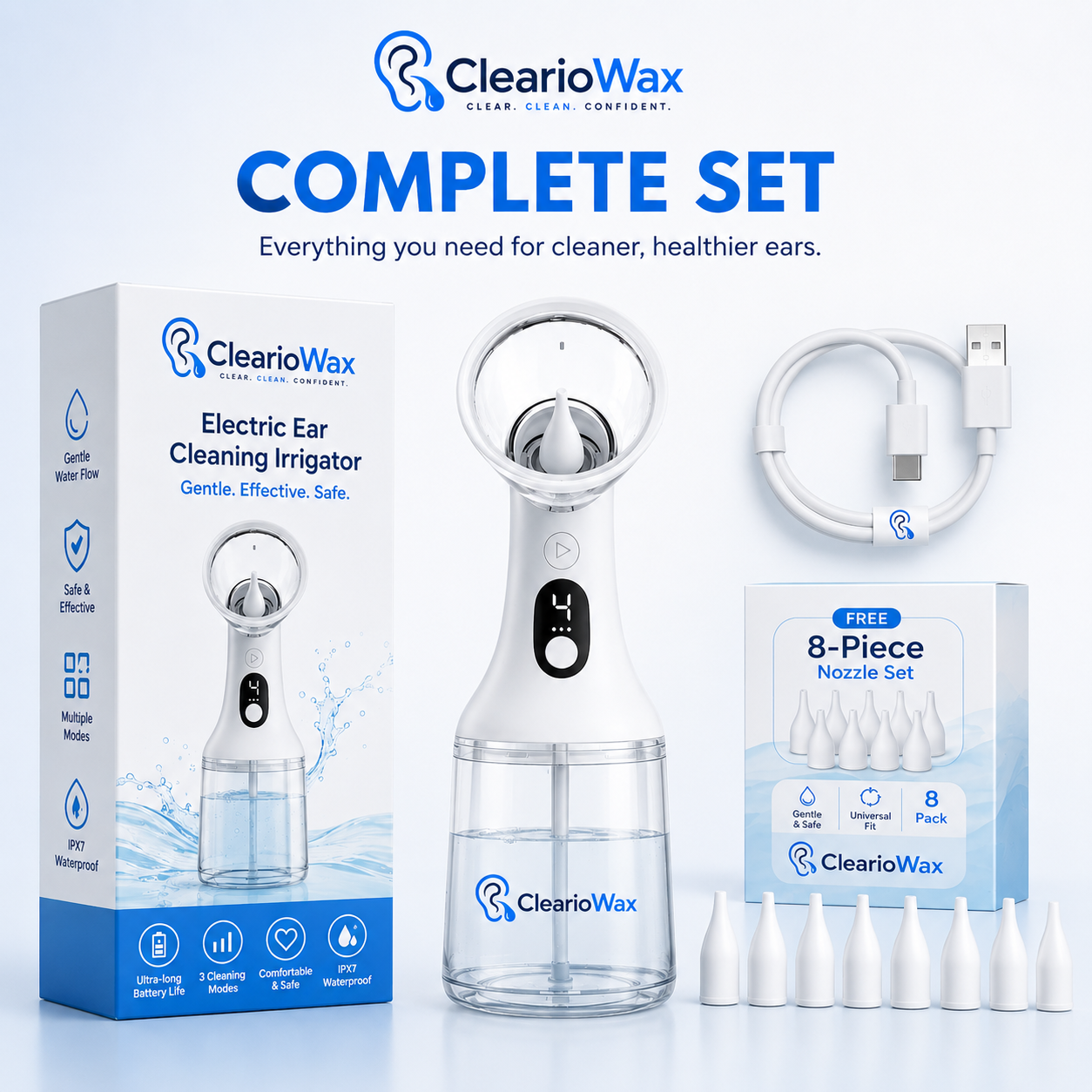 ClearioWax™ Ear Irrigator